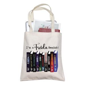 I'M A Freida Readah Tote Bag Book Lover Tote Bag Bookstack Gifts XD